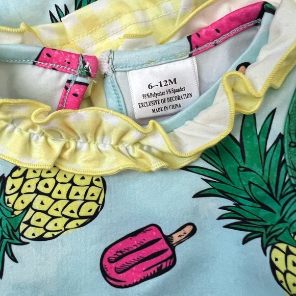 Baby Girl Ruffle Romper - Picture 2 of 2